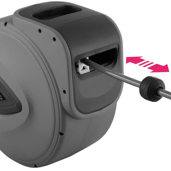 Trykluftslange med tromle - 30 m