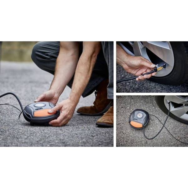 OSRAM OTI200 Kompressor Analog manometer, Kabelfack/-inspelning, Överbelastningsskydd