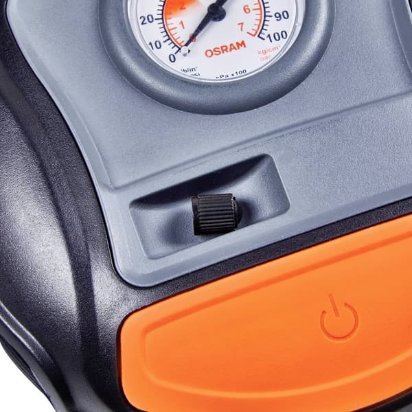 OSRAM OTI200 Kompressor Analog manometer, Kabelfack/-inspelning, Överbelastningsskydd