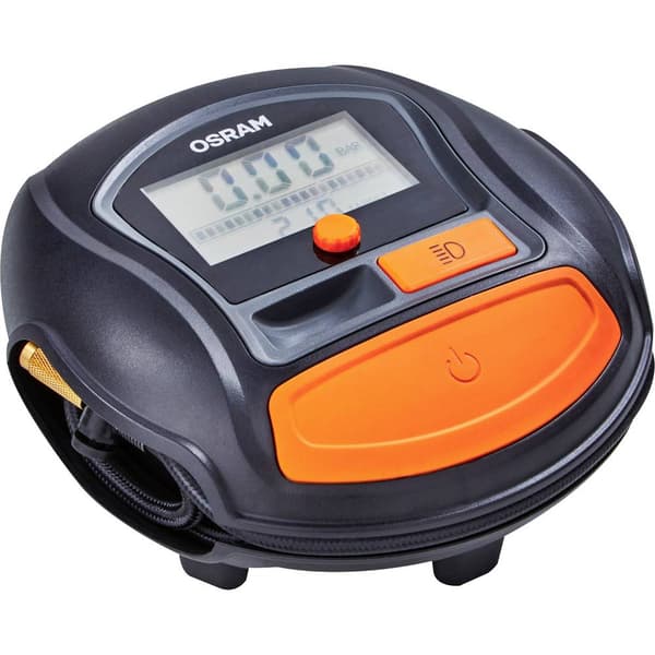 OSRAM OTI1000 Kompressor Digital display, Överbelastningsskydd, med arbetslampa, Kabelfack/-inspelning