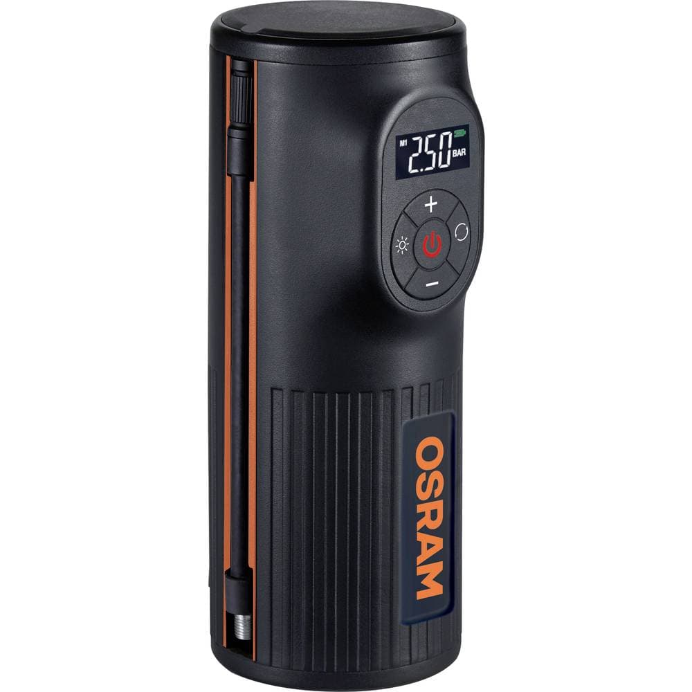 Osram Auto OTIR2000 Kompressor 8.3 bar Bevaringslåda/-väska, Digital display, med arbetslampa