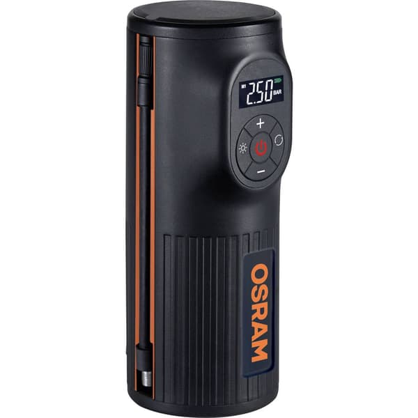 OSRAM OTIR2000 Kompressor TYREinflate 2000 8.3 bar Bevaringslåda/-väska, Digital display, med arbetslampa