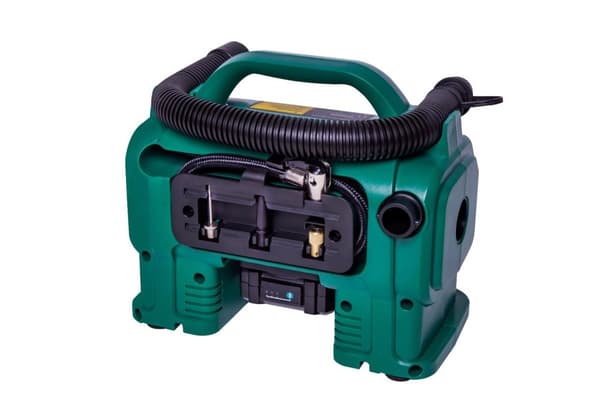VONROC Kompressor 20V – 12V – 2.0Ah| Inkl. 2 batterier och laddare