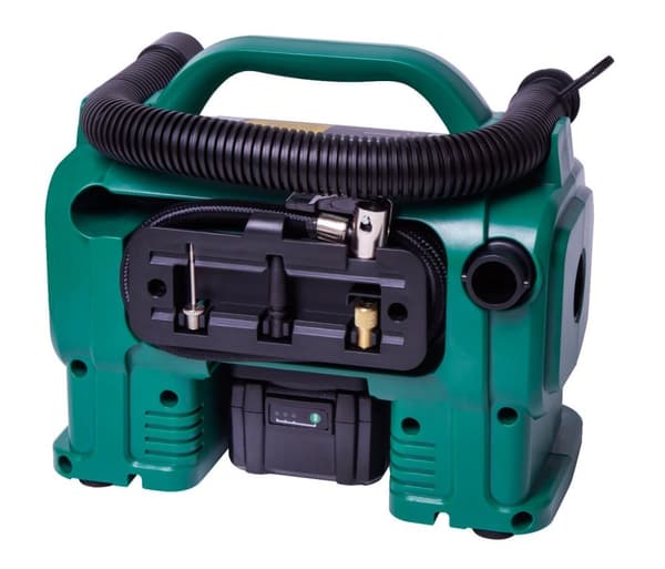 VONROC Kompressor 20V – 12V | Inkl. 4.0Ah batteri och laddare