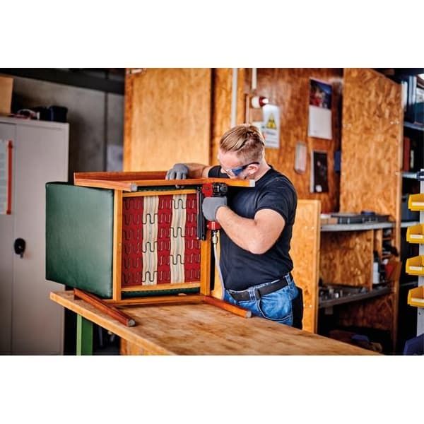 Einhell Tyst Kompressor TE-AC 6 Silent (550 W, Max. 8 bar, Tank 6L, 110 L/m, 57dB, olje- och underhållsfri motor)