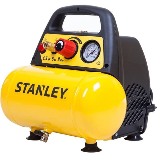 STANLEY elektrisk luftkompressor - DN200.8-6 - 6L 8 bar 1,5HP