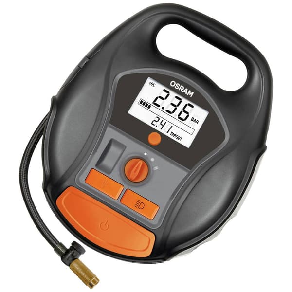 OSRAM OTIR6000 Kompressor TYREinflate 6000 5.5 bar Automatisk avstängning, Digital display, med arbetslampa, med Powerb