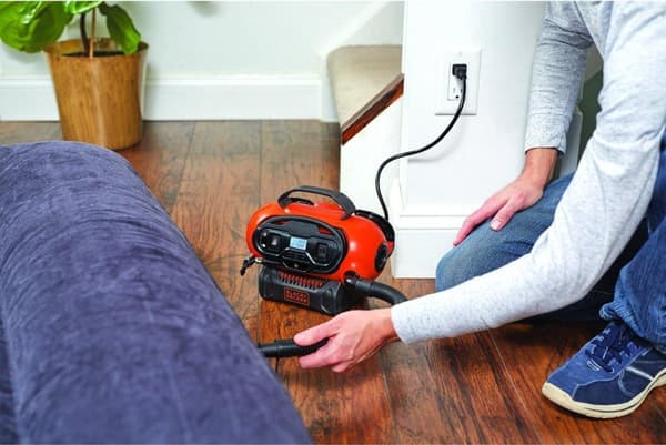 Black & Decker BDCINF18N-QS luftkompressor 160 l/min AC/cigarr tändare