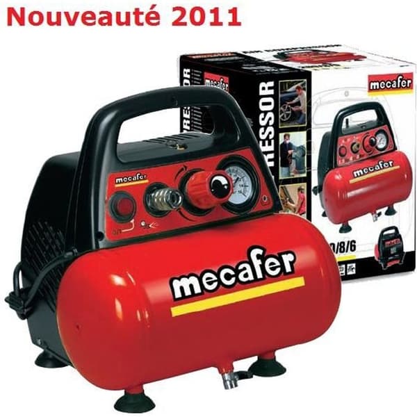 Mécafer Kompressor 6 liter 1.5Hp - Ny Vento