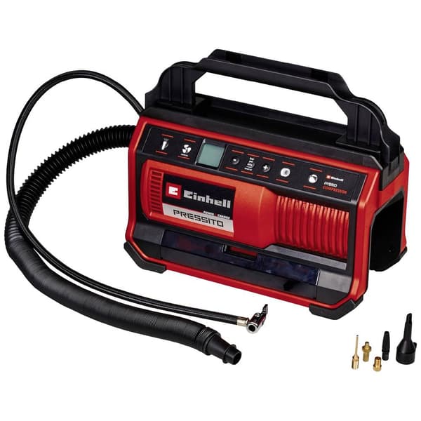 Einhell 4020430 Batteridriven kompressor PRESSITO 18/25 Power X-Change 11 bar Digital display