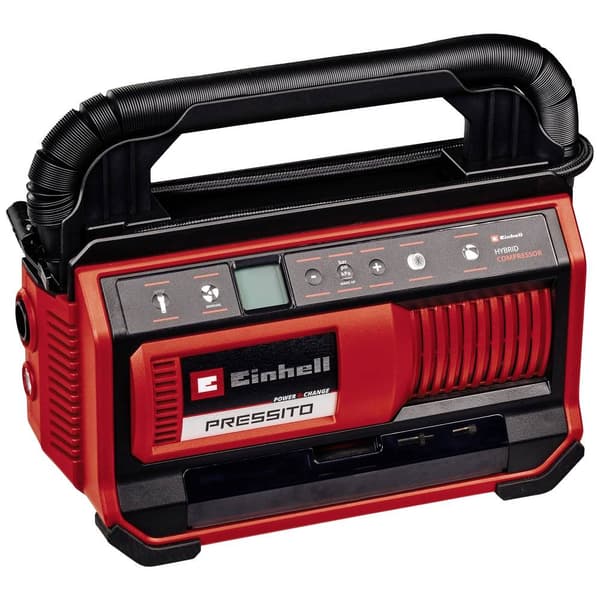 Einhell 4020430 Batteridriven kompressor PRESSITO 18/25 Power X-Change 11 bar Digital display