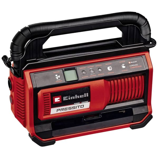 Einhell 4020420 Batteridriven kompressor PRESSITO 18/25 Power X-Change 11 bar Digital display