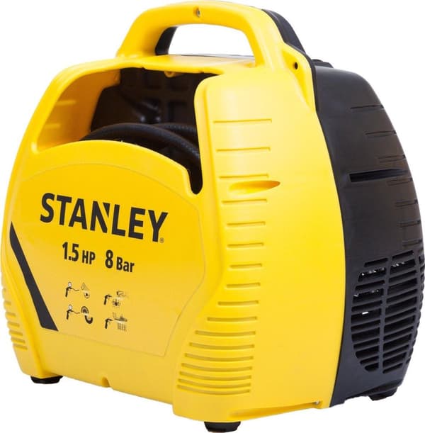 Oljefri kompressor AIR KIT OL 1,1KW 8 BAR STANLEY