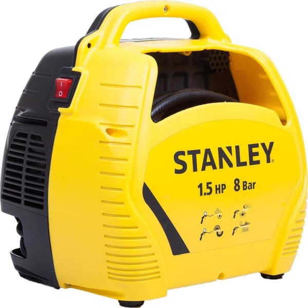 Oljefri kompressor AIR KIT OL 1,1KW 8 BAR STANLEY
