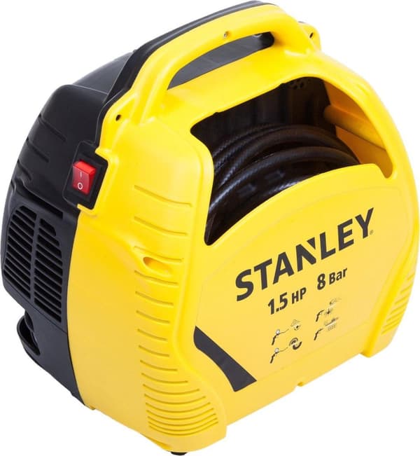 Oljefri kompressor AIR KIT OL 1,1KW 8 BAR STANLEY