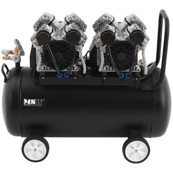 MSW - Kompressor - Oljefri - 3–12 bar - 50 L - 3000 W