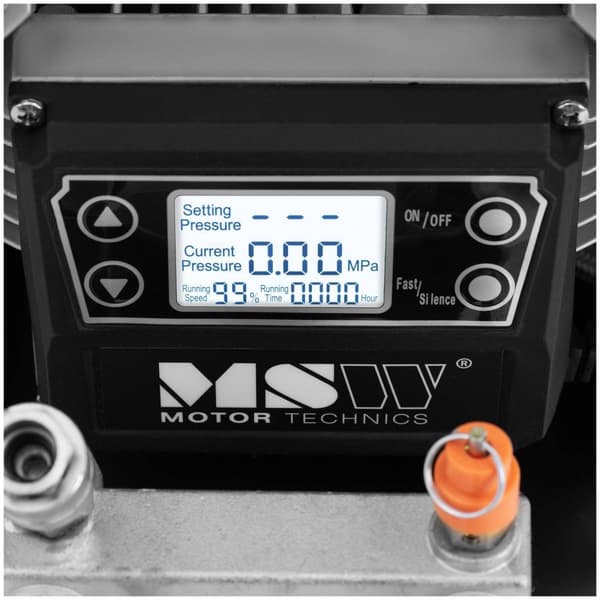 MSW - Kompressor - Oljefri - 3–12 bar - 50 L - 3000 W