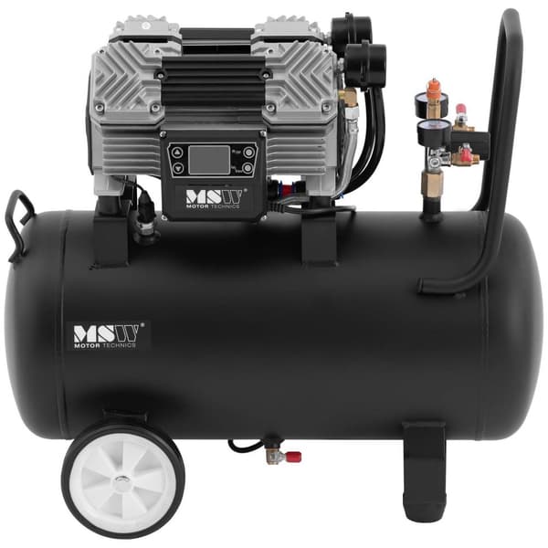 MSW - Kompressor - Oljefri - 3–12 bar - 36 L - 1500 W