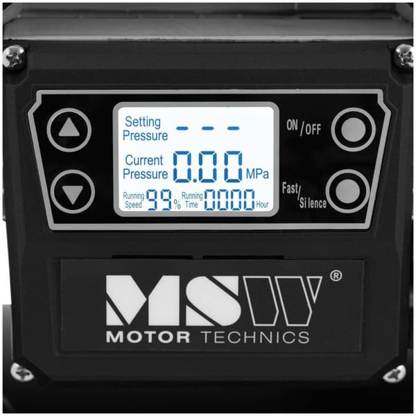 MSW - Kompressor - Oljefri - 3–12 bar - 36 L - 1500 W