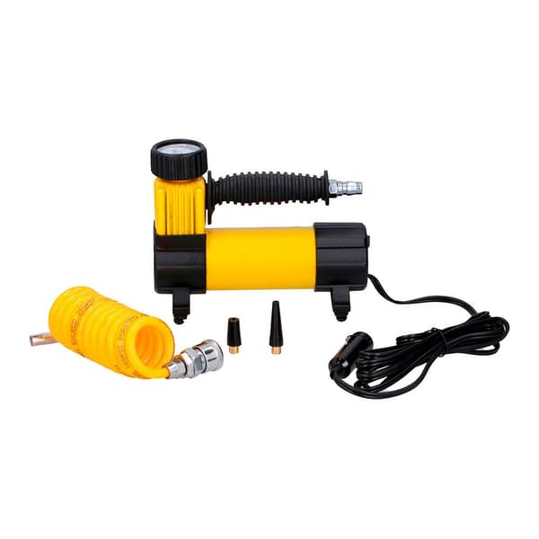 Dunlop Bil Kompressor 12v Gylden One Size / EU Plug
