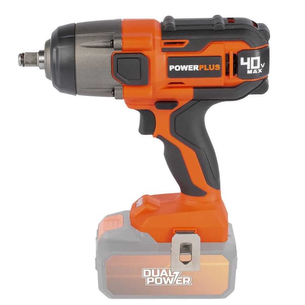 Powerplus Pneumatisk Slagnøgle Powdp20400 40v 350nm Søvfarvet