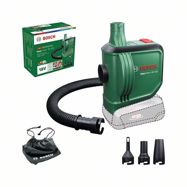 Bosch Professional Luftkompressor Easyinflate 18v-500 Baretool Silver