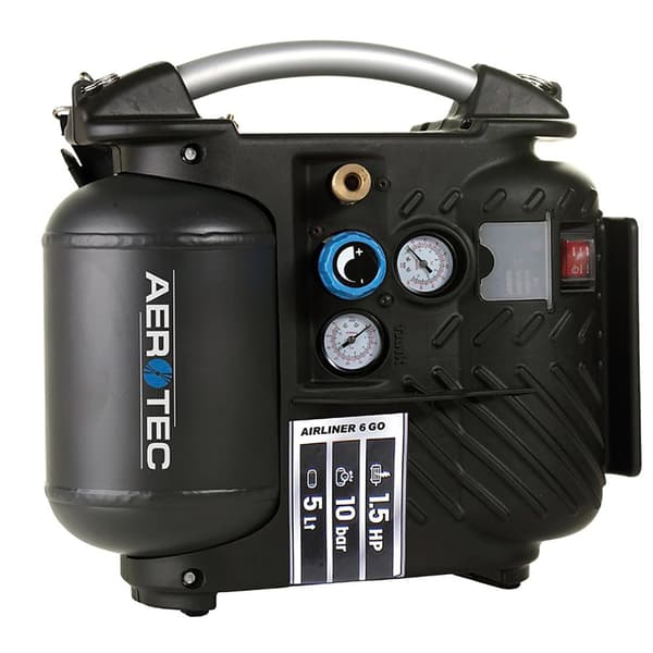 Aerotec Kompressori Airliner 5 Go Musta One Size / EU Plug