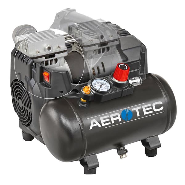 Aerotec Kompressor Supersil 6 Sort One Size / EU Plug