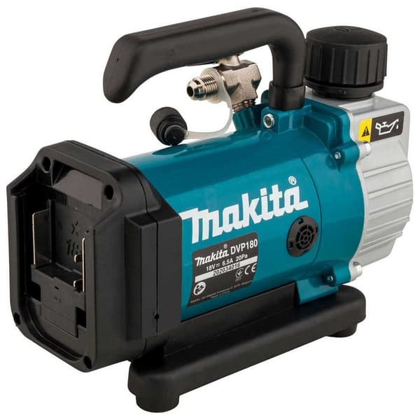 Makita Ladattava Tyhjiöpumpun Täyttölaite Dvp180z Hopeinen