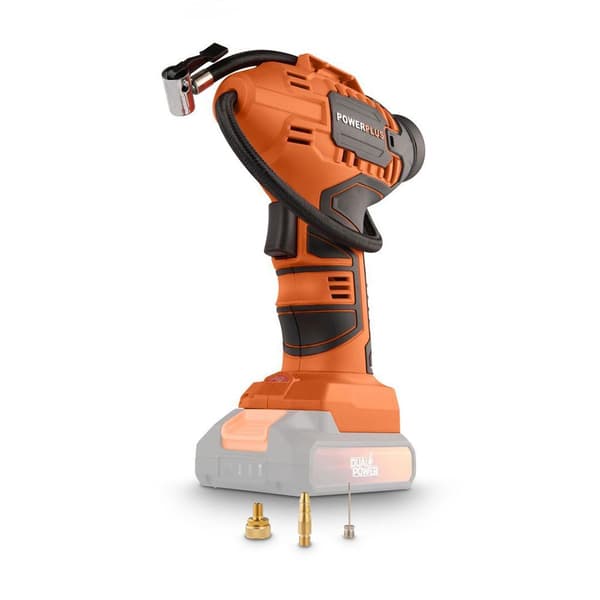 Powerplus Oplade No Bat No 20v Luft Pumpe 3 Stykker