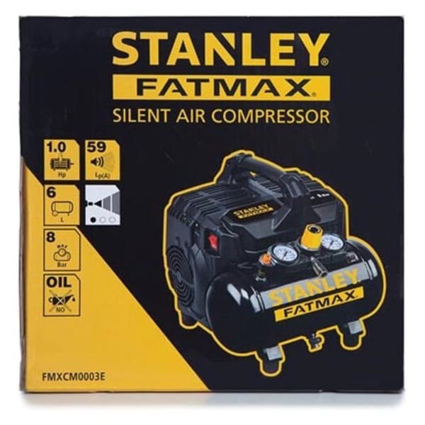 Tyst luftkompressor STABILT FATMAX 101-8-6SI DST 101-8-6