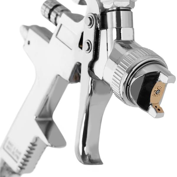HVLP spraymaalipistooli 3 suutinta 600 ml 3,5-5 bar