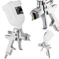 Pikkukuva 1 / 6: HVLP spraymaalipistooli 3 suutinta 600 ml 3,5-5 bar