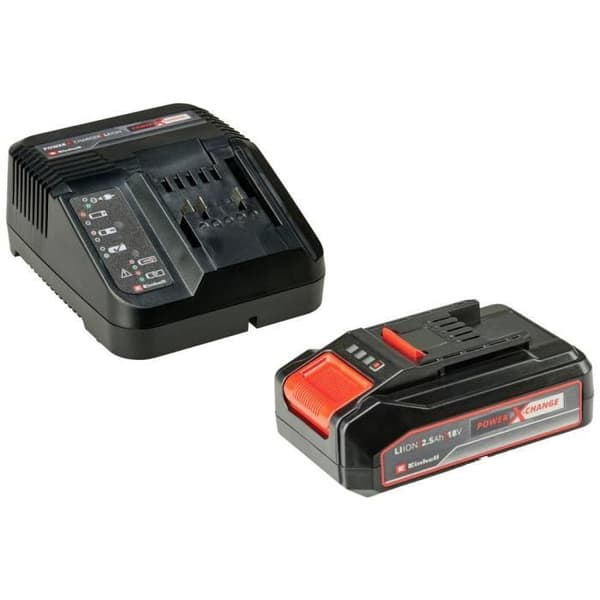 Einhell 4326556 Sladdlös kompressor CE-CC 18 Li (2,5 Ah) Power X-Change 11 bar med 1 batteri, digital display, avstängning