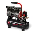 Miniatyrbild 1 av 5: Einhell Tyst Kompressor TE-AC 6 Silent (550 W, Max. 8 bar, Tank 6L, 110 L/m, 57dB, olje- och underhållsfri motor)