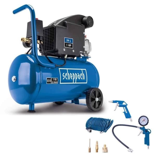 24 liters kompressor SCHEPPACH HC24-8S-A 750 W