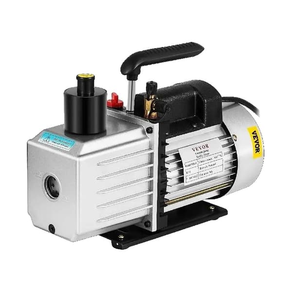 Rotary Vane Vakuum Pumpe, 8 CFM Dobbelt Trin, 1 HK Kraft