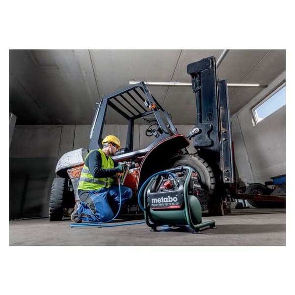 Trådlös kompressor 18 V 5 l 8 bar utan batteri eller laddare Power 160-5 18 LTX BL OF Metabo