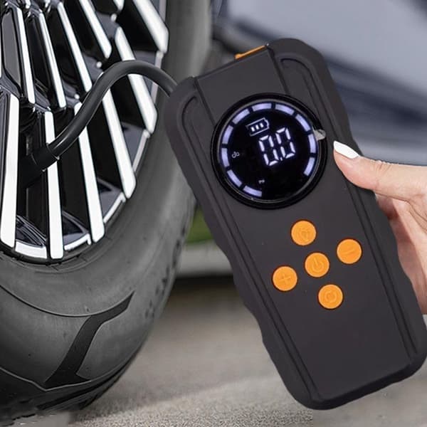 Langaton auton ilmakompressori, 150PSI paine, kompakti muotoilu, kestävä ABS-materiaali
