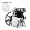 Miniatyrbild 3 av 8: 2,2kW 12CFM 375 L/min enstegs luftkompressorhuvud med 2 cylindrar, oljesiktfönsterdesign, smidig drift och enkelt underhåll