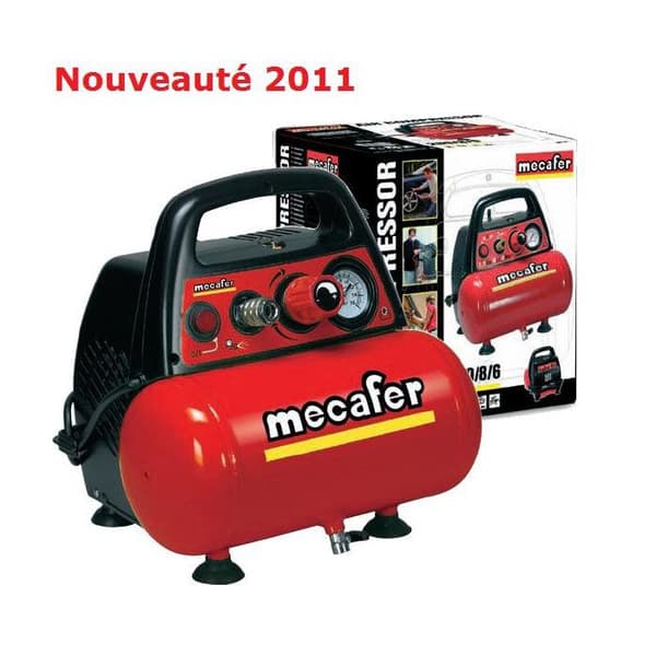 Mécafer Kompressor 6 liter 1.5Hp - Ny Vento