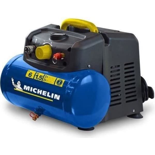 Michelin kompressor 6 liter 1,5 hk fungerar utan olja