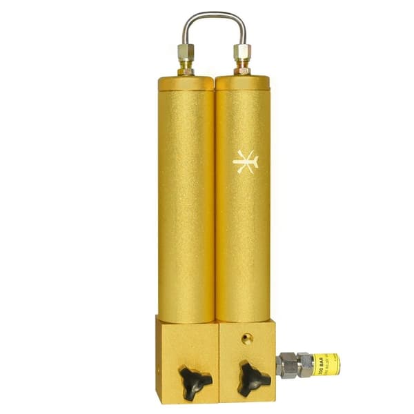 300Bar 2-stegs filter för luftkompressor/scuba, olje-vattenseparator, luftfilter, hög effektivitet, bra kompatibilitet