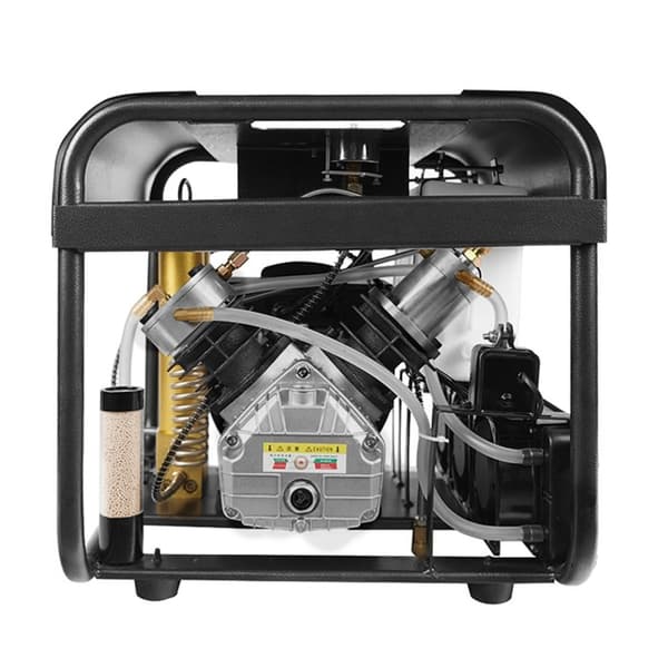 2200W 4500psi högtrycks PCP-luftkompressor med inbyggt vattenkylning och filtersystem för 0-6,8L dyktank