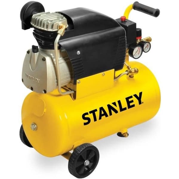 Kompressor - STANLEY - D210/8/24 - 24 L - 2HP - Mångsidig och komplett