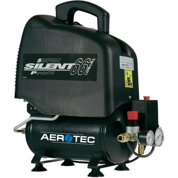 Kompressor 8 bar Tankinnehåll 6 l Aerotec Vento Silent 6