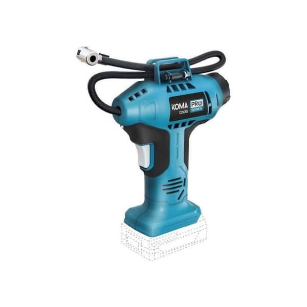 Sladdlös luftkompressor - Koma Tools - 20V - 11 bar - Blå/Svart