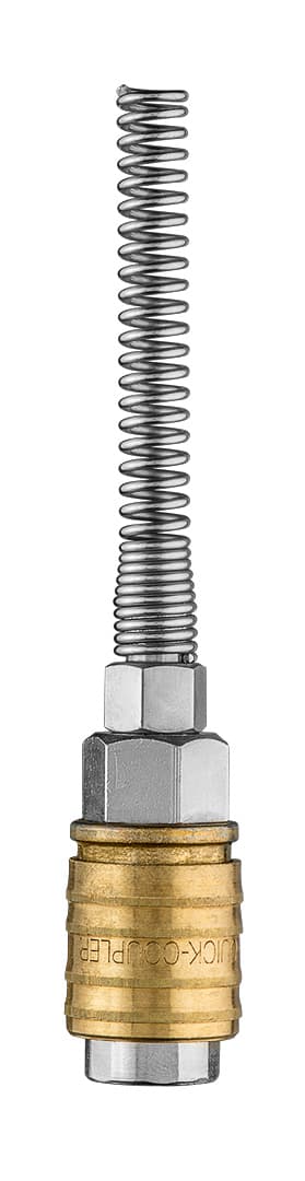 Pikaliitin kompressorille 4 x 6 mm letkun ulostulolla