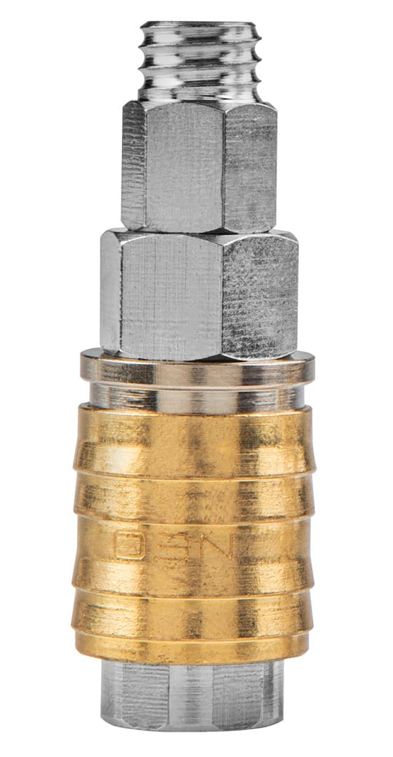 Pikaliitin kompressorille 8 x 10 mm letkun ulostulolla