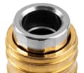 Miniatyrbillede 3 af 8: Hurtigkobling til kompressor med udvendigt gevind 3/8"
